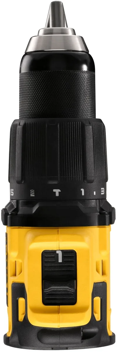 Акумуляторний ударний шурупокрут-дриль DeWALT XR Li-Ion 18В 2х5А·год 65Нм 0-450·0-1650об/хв в кейсі, вага 1.2кг.