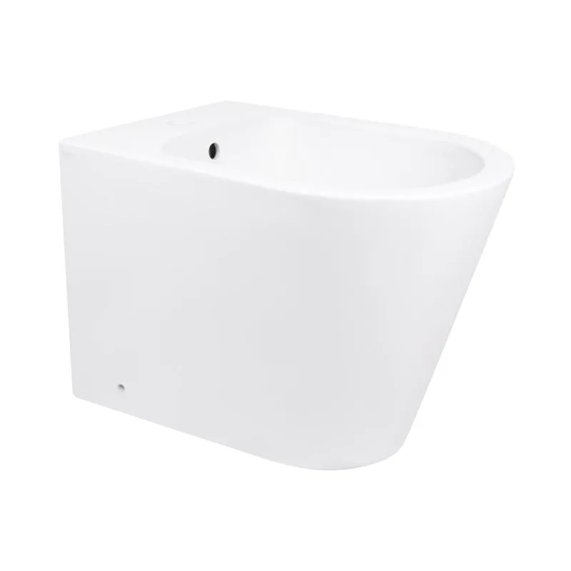 Біде підлогове Qtap Scorpio 355x565x410 мм кераміка біла глянцева