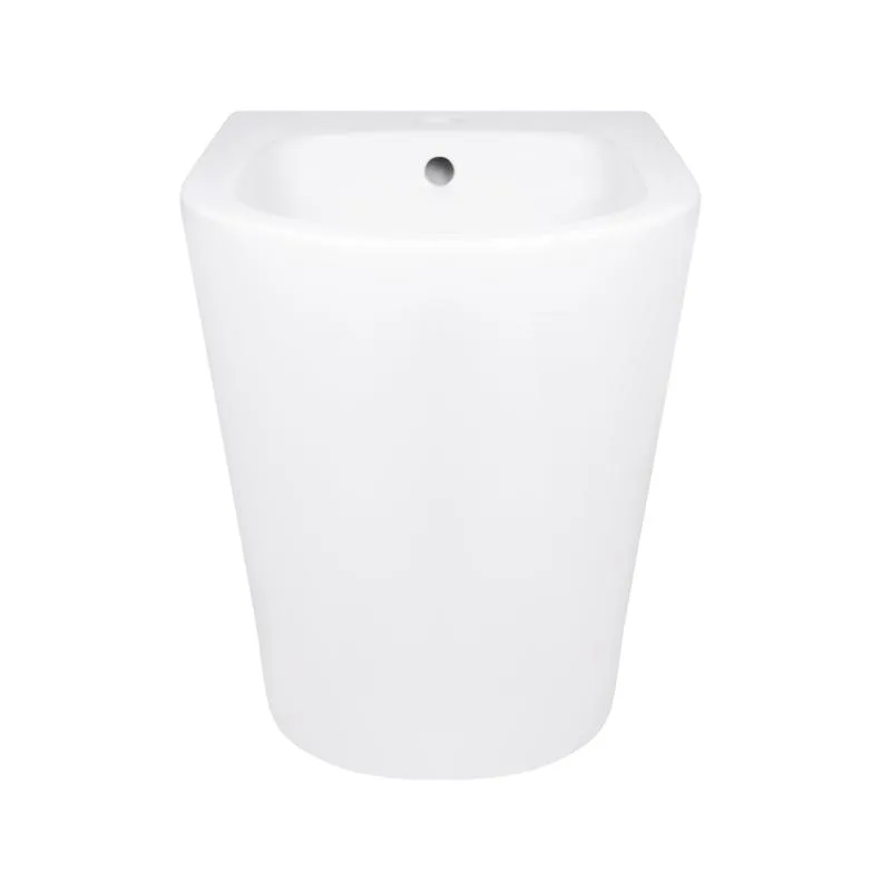 Біде підлогове Qtap Scorpio 355x565x410 мм кераміка біла глянцева