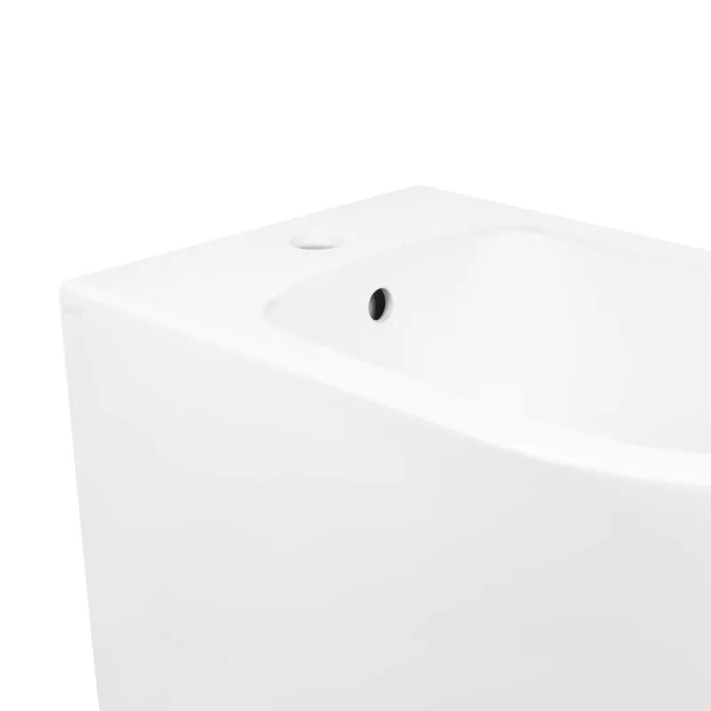Біде підлогове Qtap Scorpio 355x565x410 мм кераміка біла глянцева