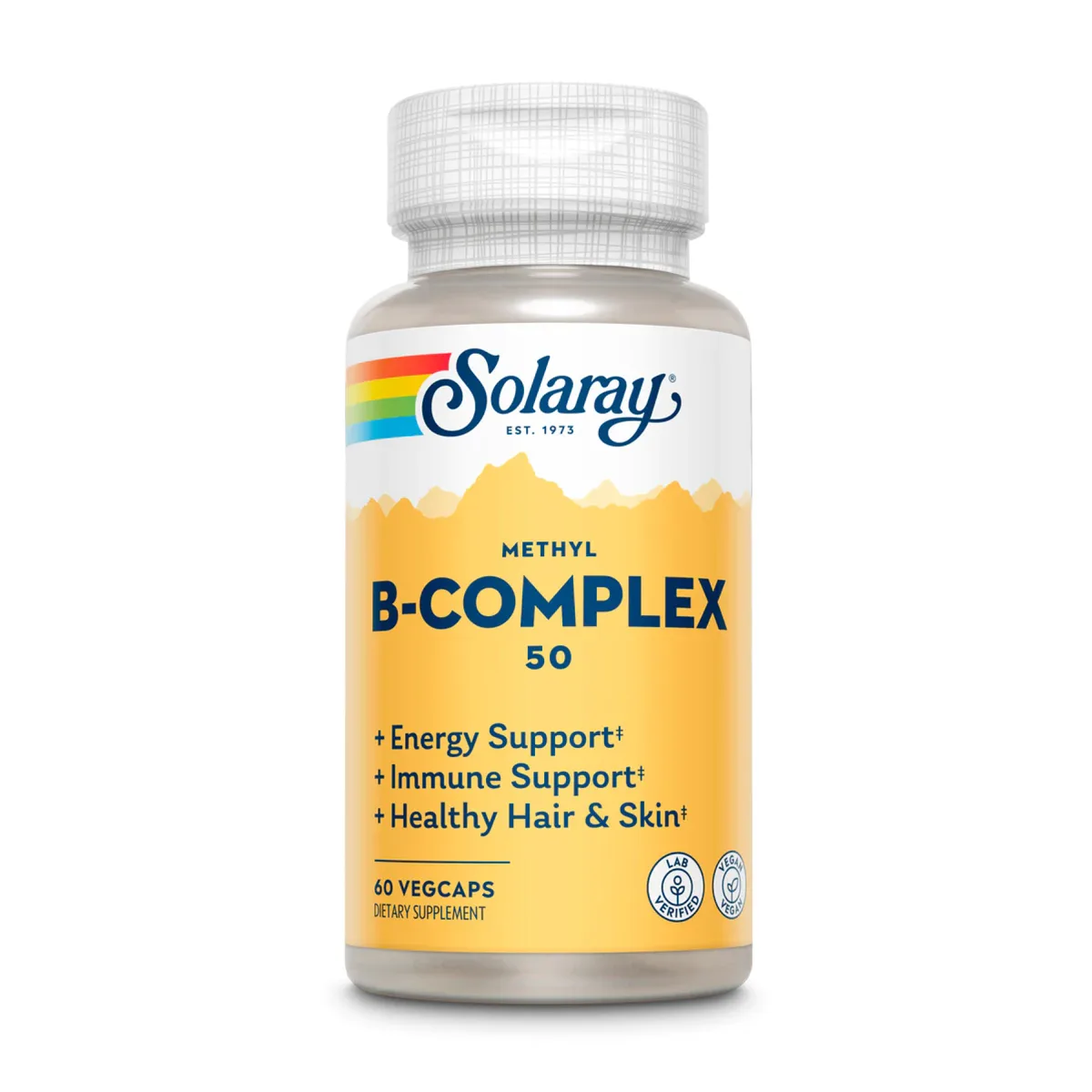 Methyl B-Complex Solaray вегетарианские капсулы 50 мг 60 шт