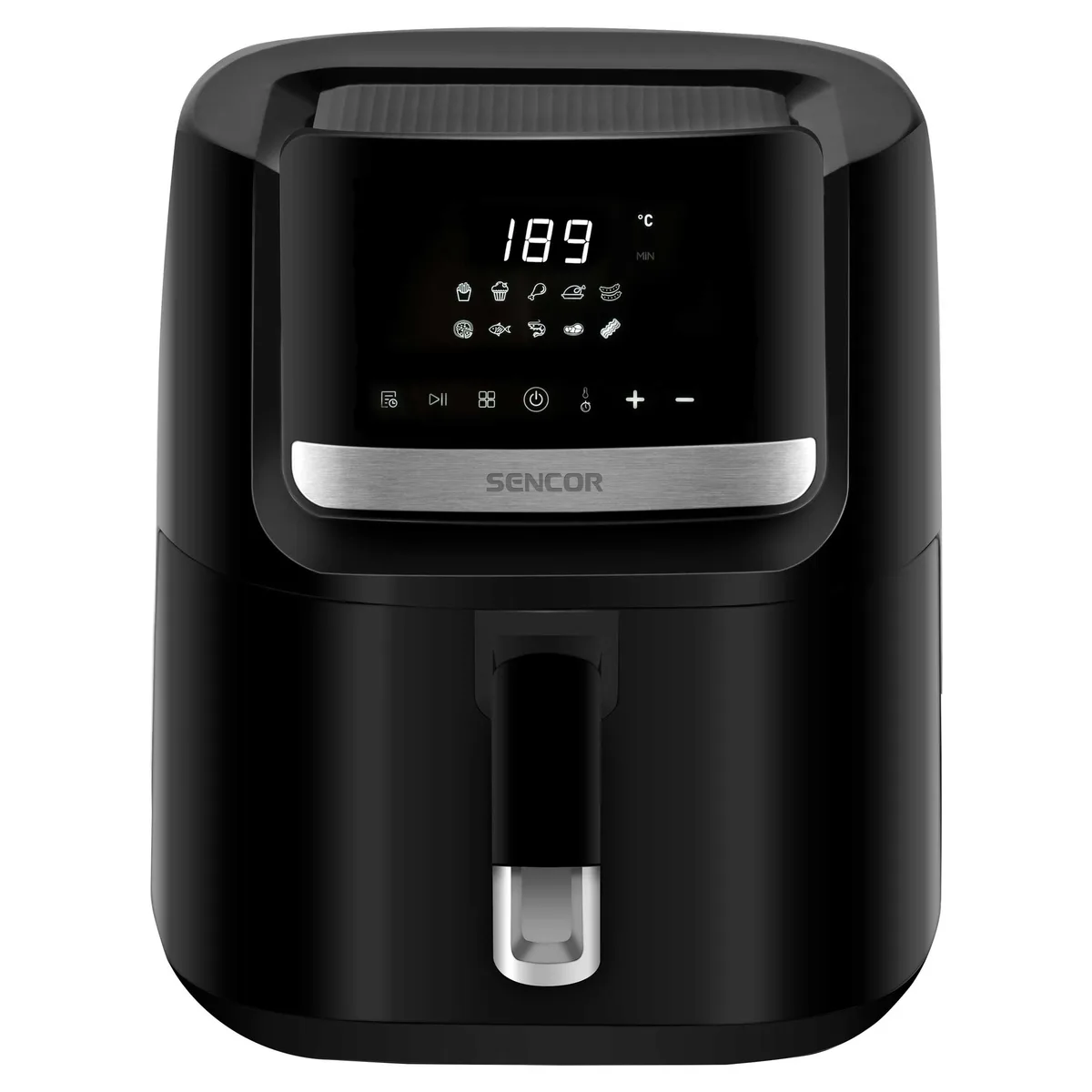 Мультипечь Sencor Vita, 1600Вт, 65л чаша, сенсорное управление, 8 режимов, металл/пластик, черный