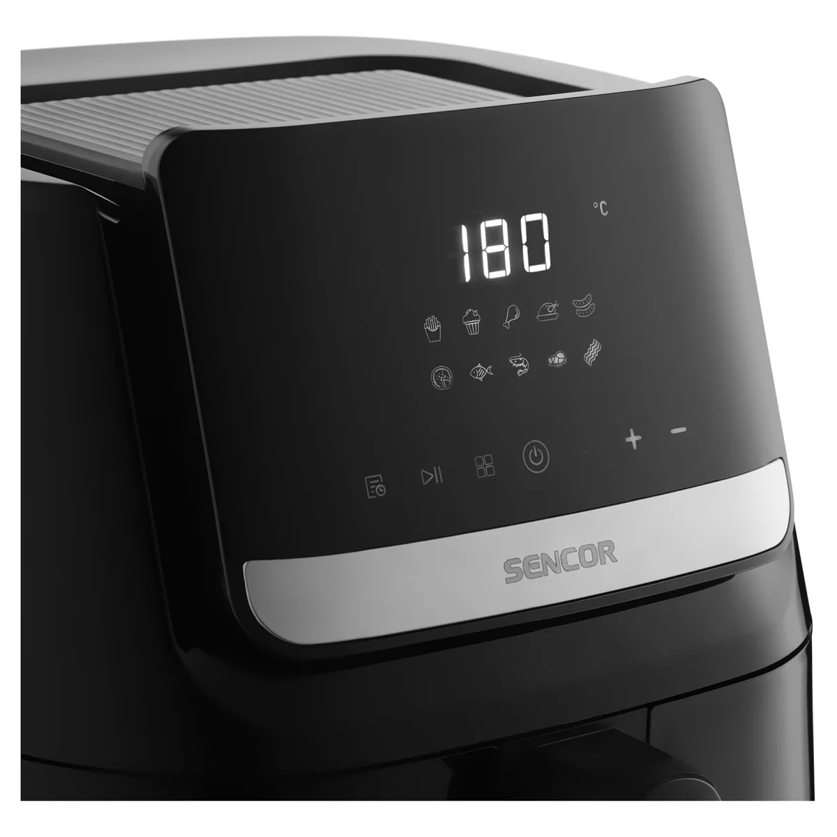 Мультипечь Sencor Vita, 1600Вт, 65л чаша, сенсорное управление, 8 режимов, металл/пластик, черный
