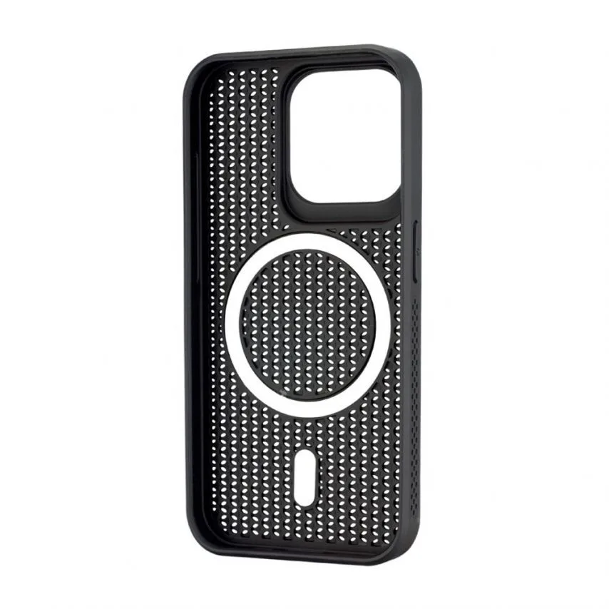 Чохол AeroCool TPU+PC MagSafe чорний для Apple iPhone 12 Pro Max