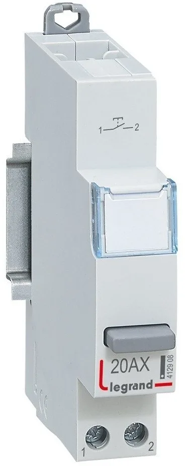 Кнопка Вимикач Legrand Cx3 1нв 20а 1м.