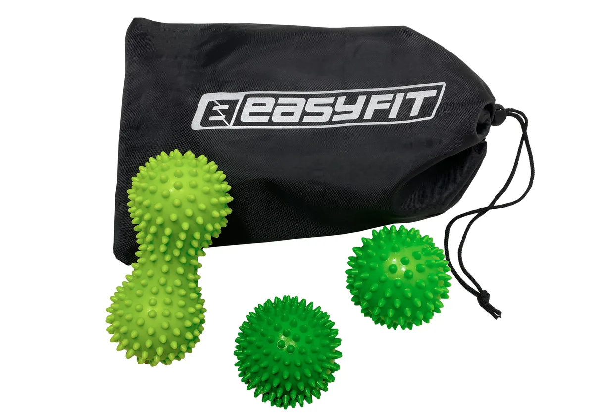 Набір масажерів EasyFit ПВХ 3 предмети зелений
