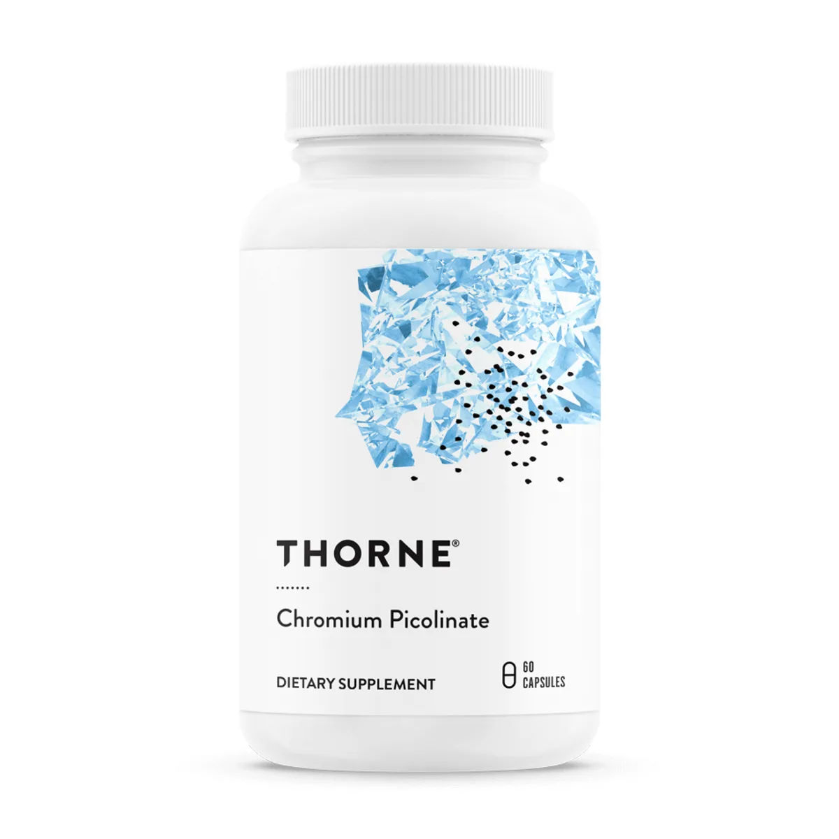 Пиколинат хрома Thorne 60 капсул для метаболизма сахара и контроля веса