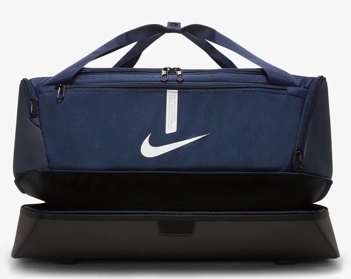 Сумка Nike поліестер M синій 53х30х28 см