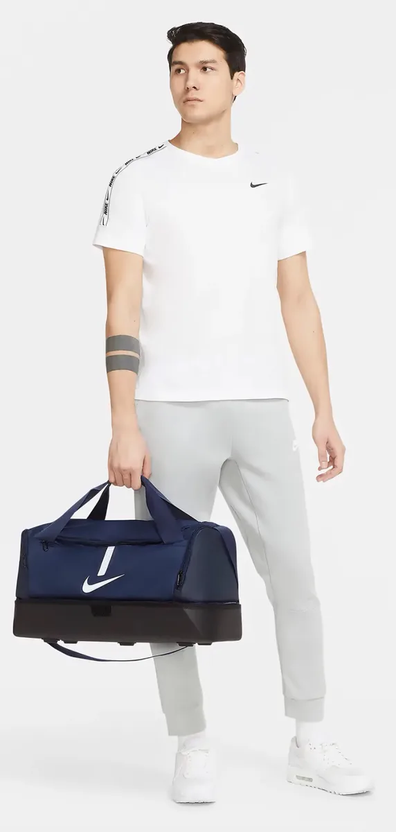 Сумка Nike поліестер M синій 53х30х28 см