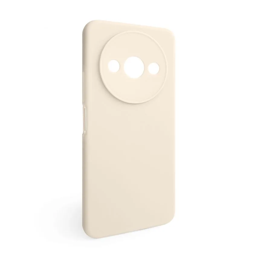 Чохол силіконовий для Xiaomi Redmi A3  молочний