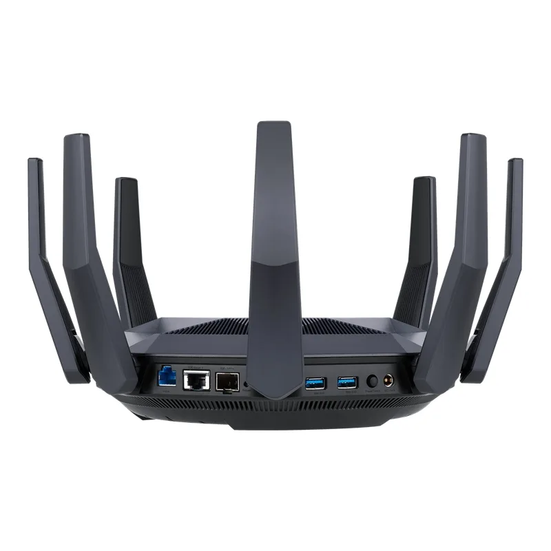 Маршрутизатор ASUS RT-AX89X AX6000, 8xGE LAN, 1xGE WAN, 1x10GE, 1xSFP+, 2xUSB3.1, MESH