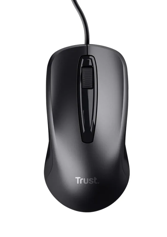 Миша Trust Carve, USB-A, чорний