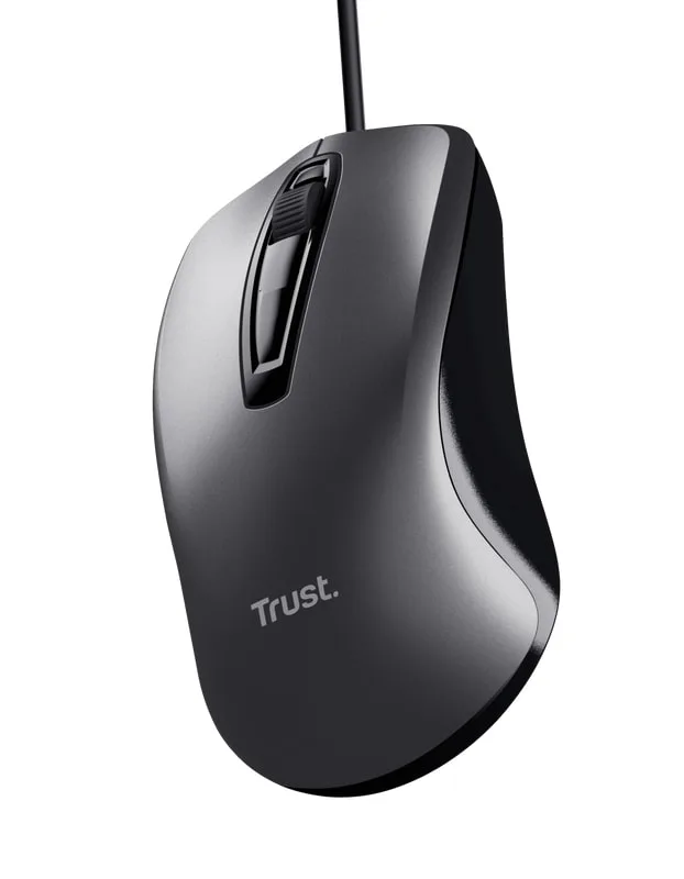 Миша Trust Carve, USB-A, чорний