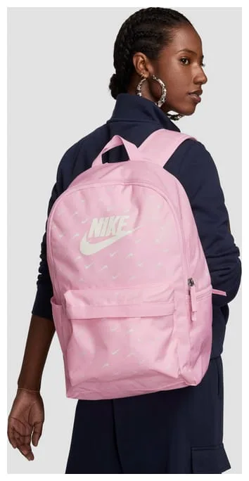 Рюкзак NIKE поліестер 43х30,5х15 см рожевий для жінок 25L