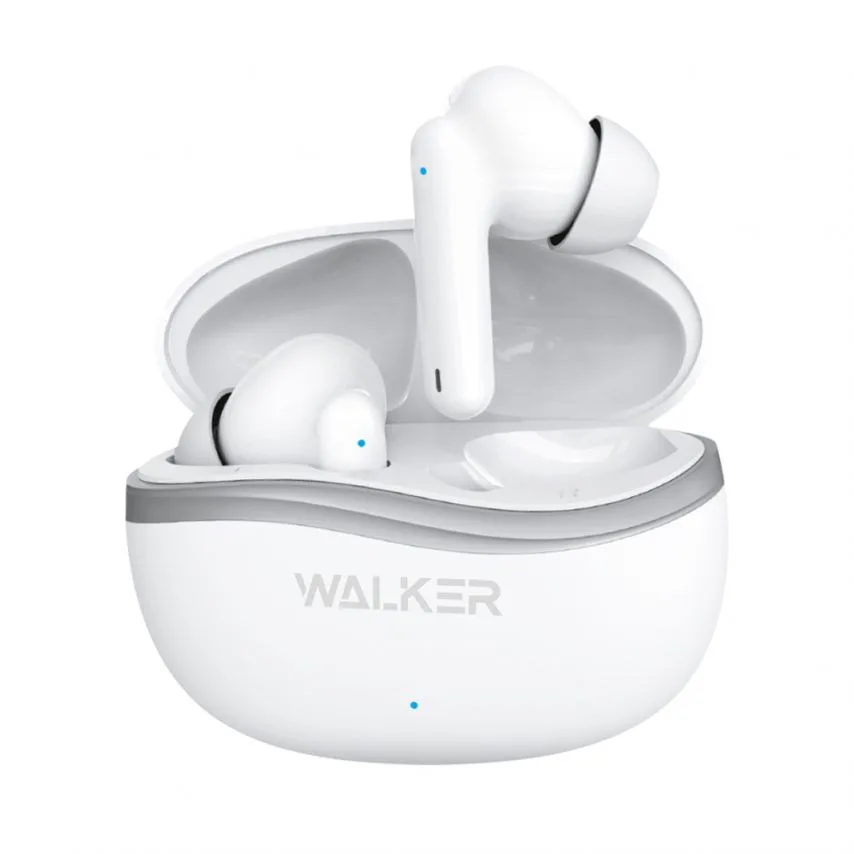 Навушники Bluetooth WALKER вакуумні TWS 30mAh білий
