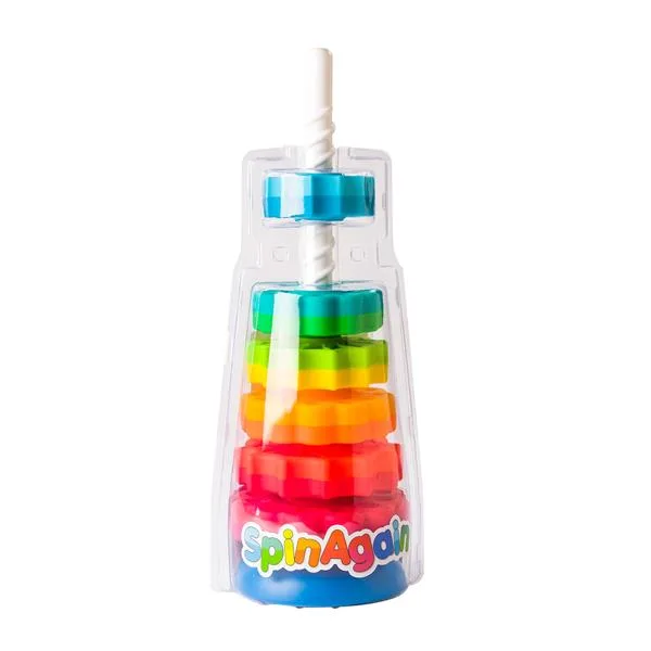 Гвинтова пірамідка Fat Brain Toys АБС пластик 41 см різнокольорова