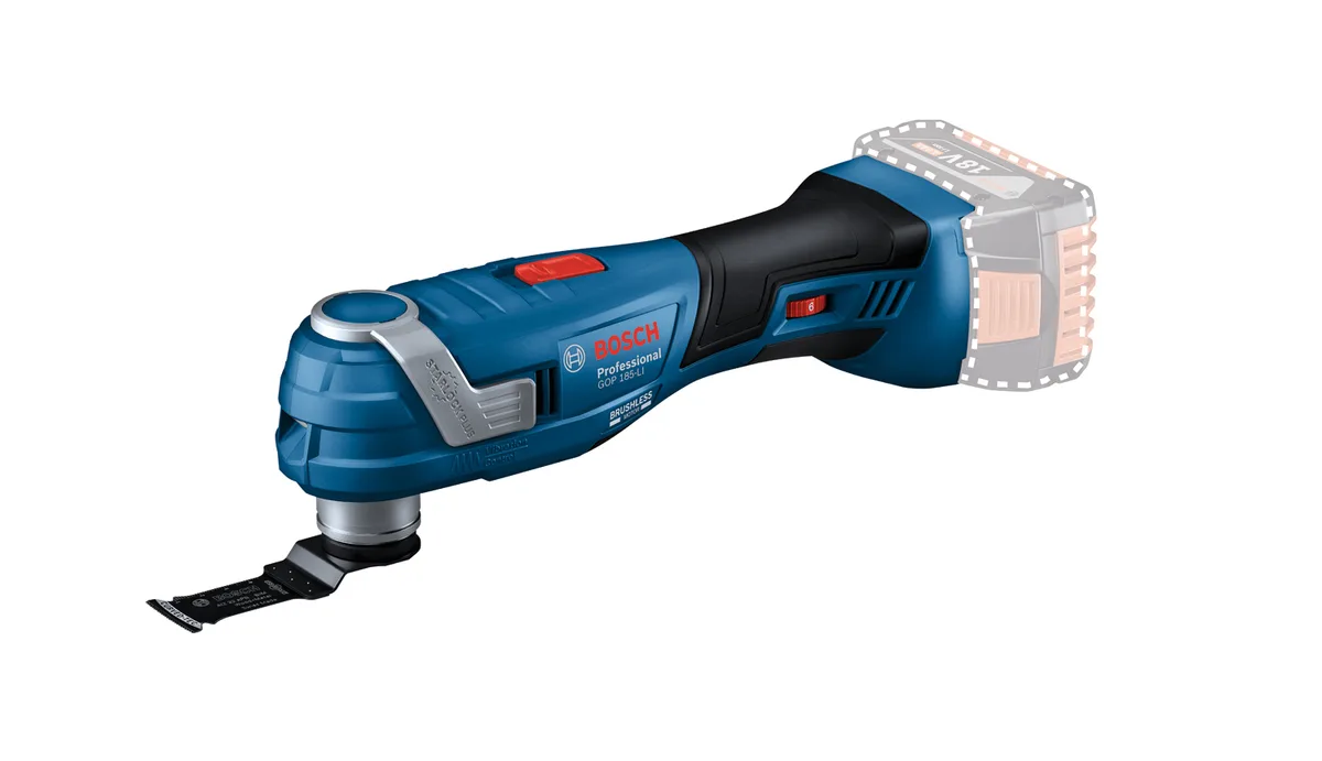Акумуляторний реноватор Bosch Professional GOP 185-LI SOLO 18.0 V 20000 об/хв - універсальний інструмент для ремонтних робіт.