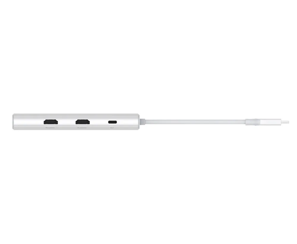USB-C Хаб D-Link DUP-A01 10в1 2xHDMI, 1xGE, 2xUSB-C, 1xUSB-A 3.1, 1xUSB-A 3.0, 1xSD, 1xmicroSD, 1xUSB-C PD