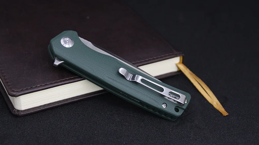 Ніж складаний Firebird D2 88 мм зелений G10