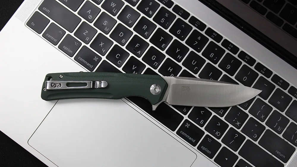 Ніж складаний Firebird D2 88 мм зелений G10