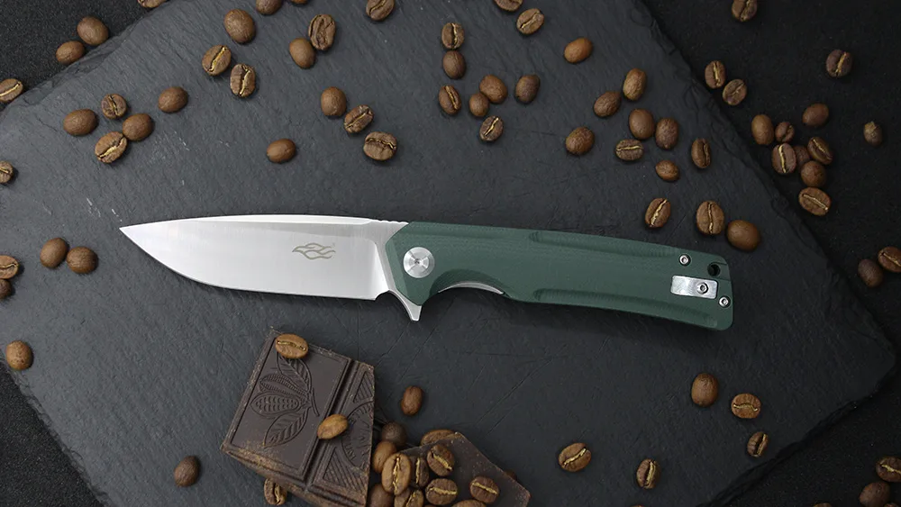 Ніж складаний Firebird D2 88 мм зелений G10