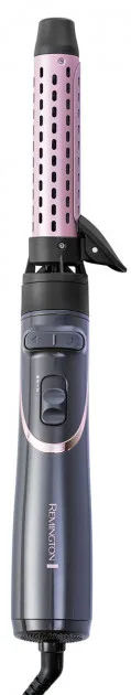 Фен-щетка Remington Curl Straight Confidence, 800 Вт, 2 режима, ионизация, вращение, холодный обдув, кейс, керамическое покрытие
