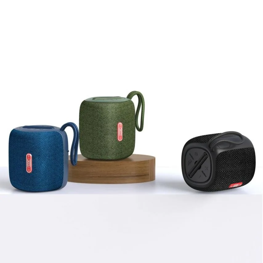 Портативна колонка XO Bluetooth 5W 92х92х102 мм Чорна