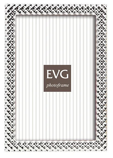 Фоторамка EVG метал 10х15 см срібляста