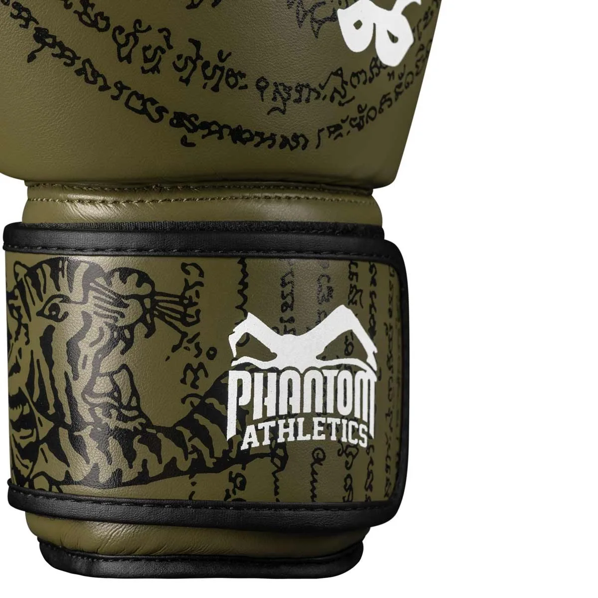 Боксерские перчатки Phantom PU 12 унций Зеленые