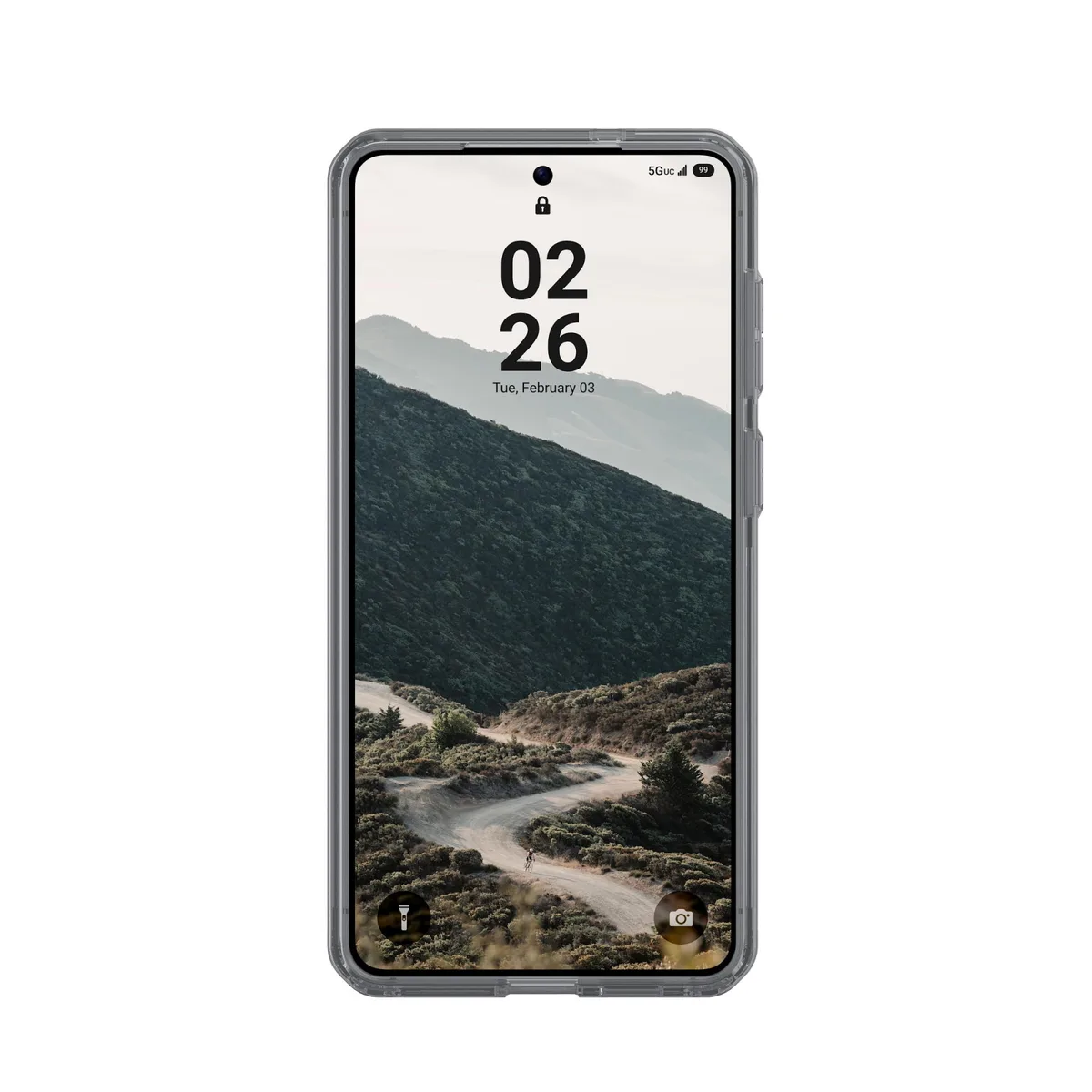 Чохол UAG полікарбонат для Samsung Galaxy S26+ сірий прозорий