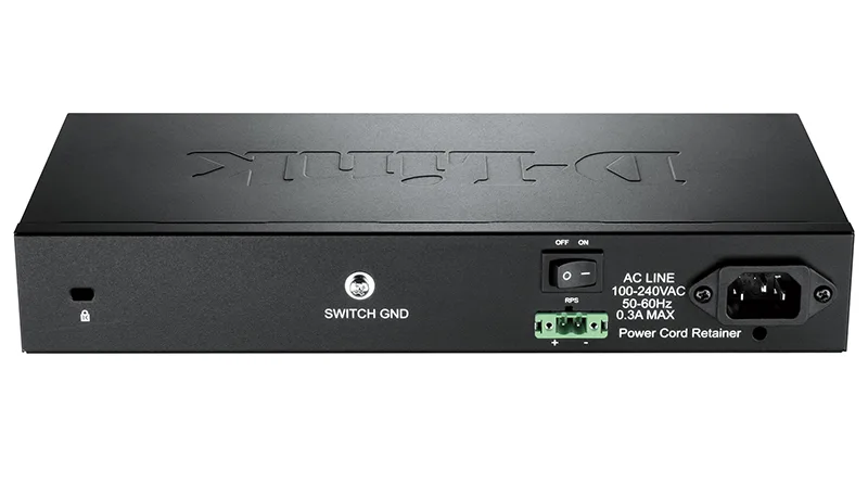 Комутатор D-Link 8 портів 10/100/1000Base-T 2 SFP пасивне охолодження