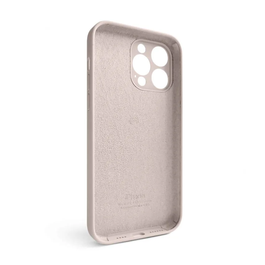 Чохол Silicone Case для iPhone 14 Pro Max силіконовий  закрита камера рожевий