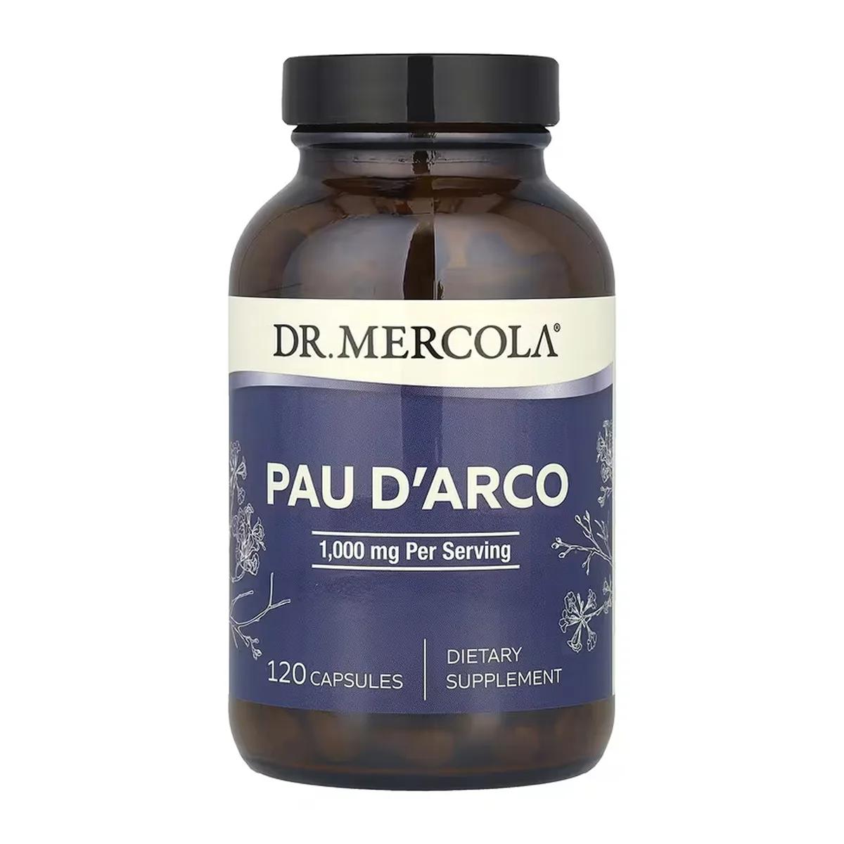Pau D'Arco Dr Mercola натуральная добавка 120 капсул