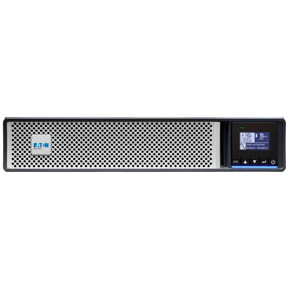 Джерело безперебійного живлення Eaton 2200VA 2200W лінійно-інтерактивний 2U чорний