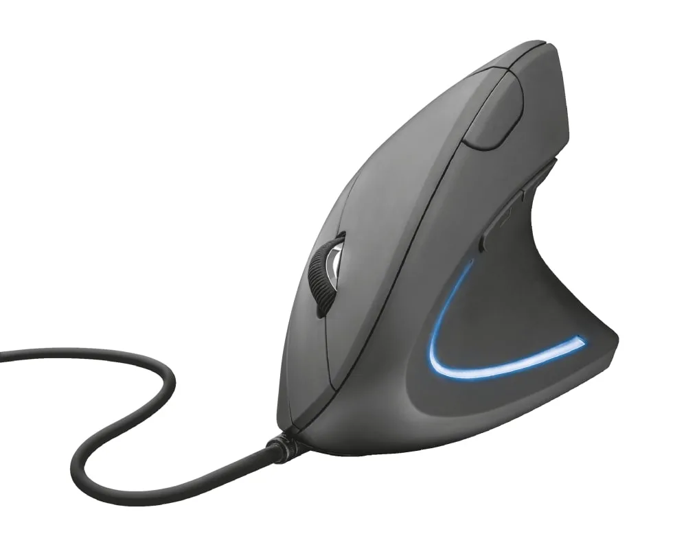 Миша Trust Verto Ergonomic, USB-A, чорний