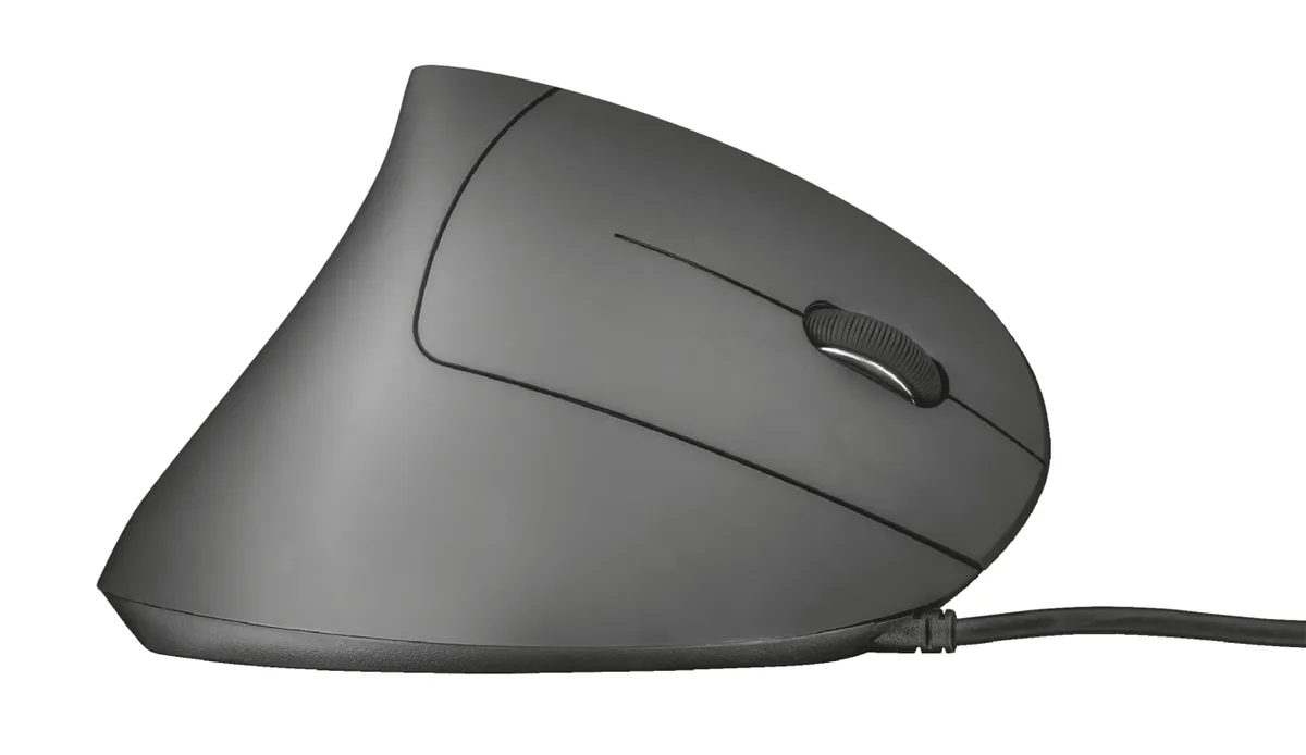 Миша Trust Verto Ergonomic, USB-A, чорний