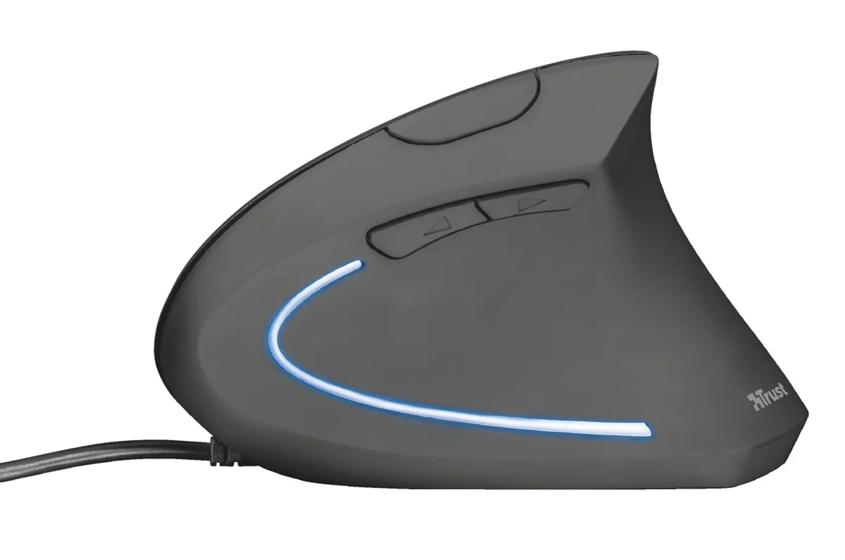 Миша Trust Verto Ergonomic, USB-A, чорний