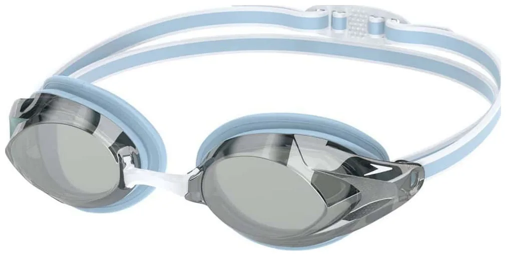 Окуляри для плавання Speedo полікарбонат One Size сірий блакитний