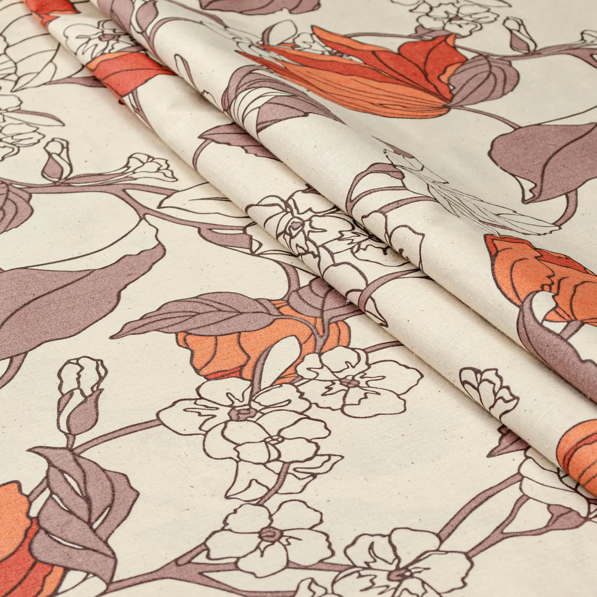 Підковдра бязева Home Line 145х215 см Помаранчева 100% Бавовна