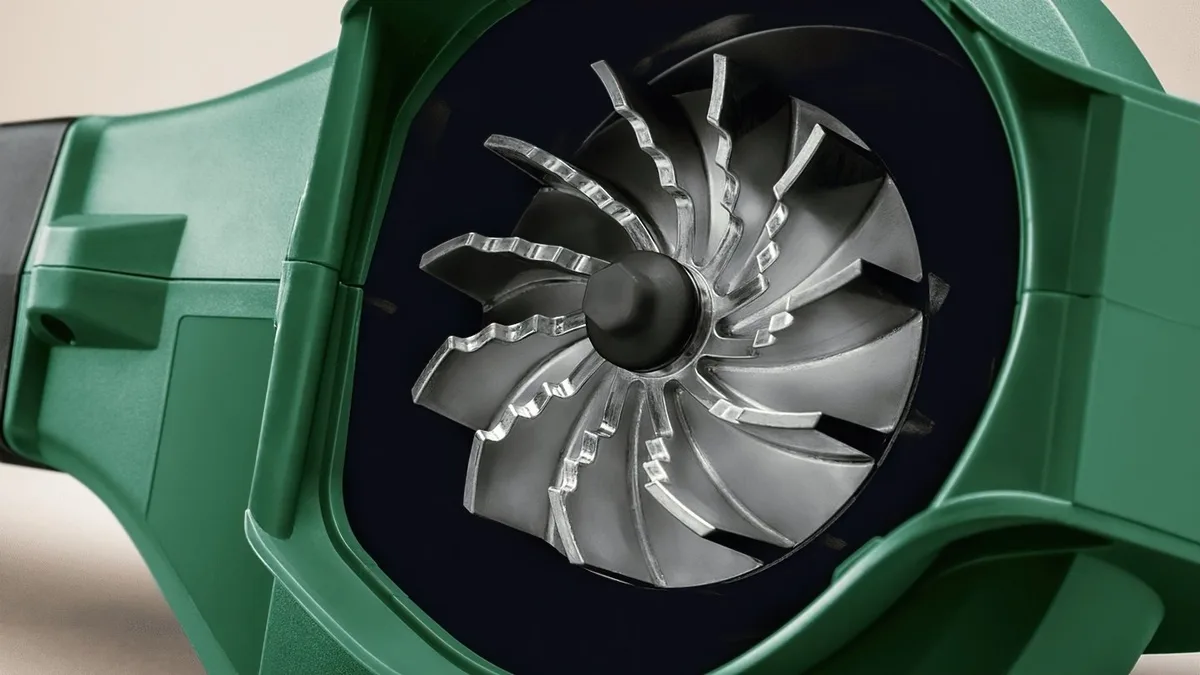 Садовий повітродув-пилосос Bosch Universal GardenTidy 3000, потужність 3000 Вт, швидкість 285 км/год, продуктивність 576 куб. м/го