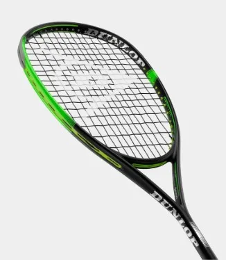 Ракетка для сквошу Dunlop графіт 135 г чорна зелена
