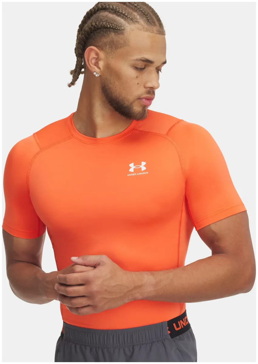 Футболка Under Armour поліестер еластан SM помаранчевий