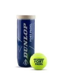 М'ячі для падел тенісу Dunlop гума фетр 3 шт жовті