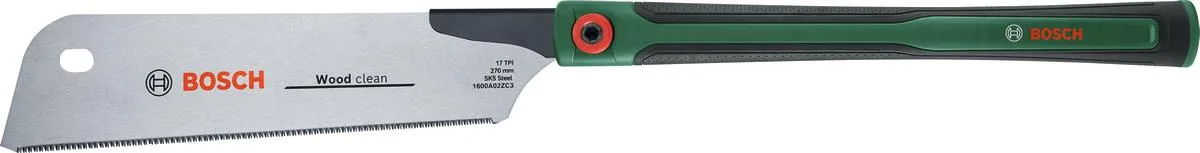 Пила по дереву Bosch Kataba, 270 мм, 17 TPI, с пластиковой ручкой