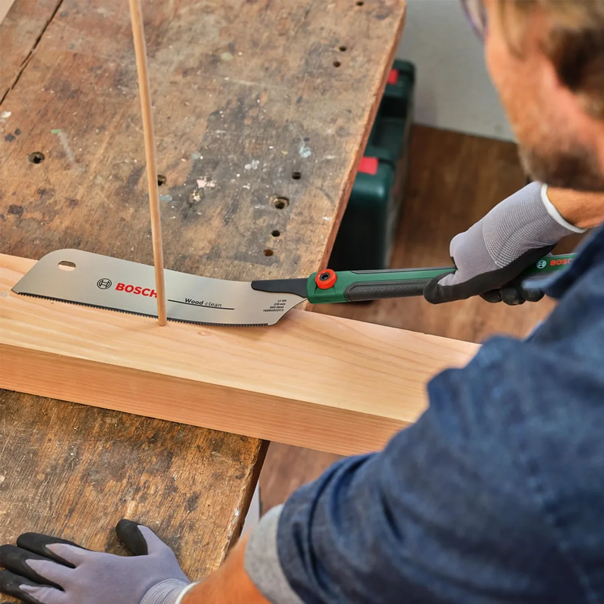 Пила по дереву Bosch Kataba, 270 мм, 17 TPI, с пластиковой ручкой