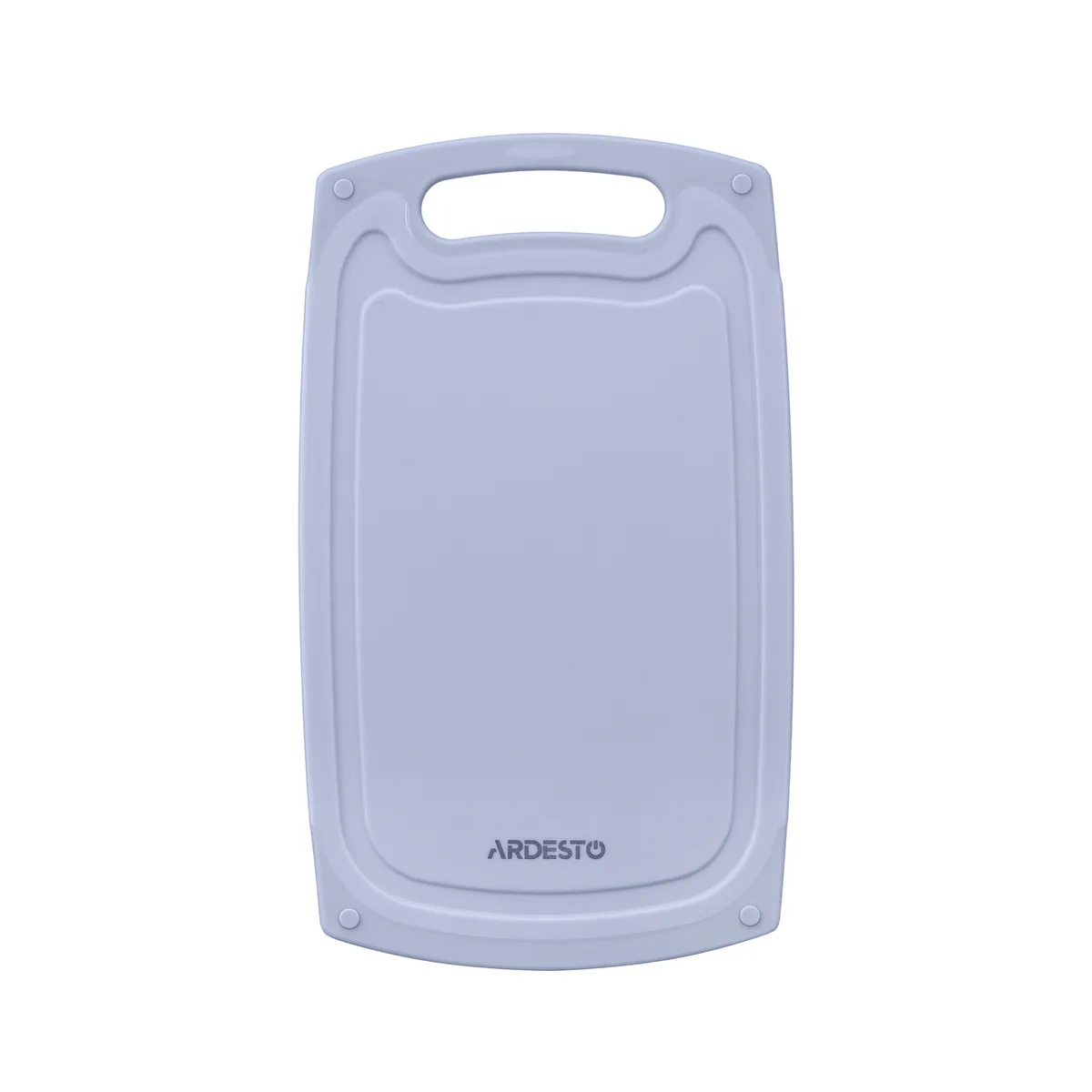 Кухонна дошка ARDESTO Gemini, 40х24.5х0.9 см, пластикова, сіра.