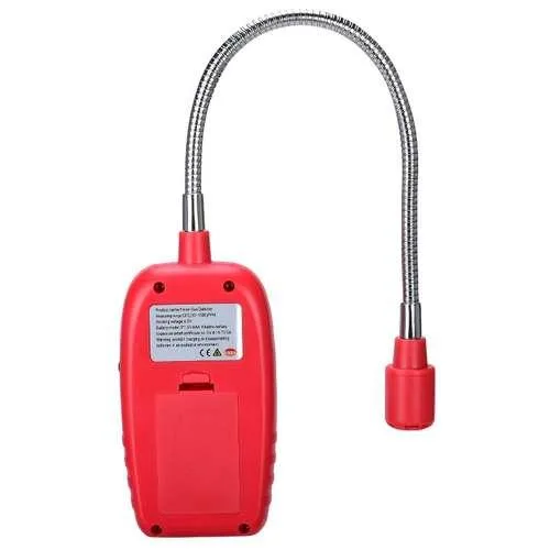 Детектор витоку фреону WINTACT WT8827 високочутливий 10-1000 ppm портативний 30 см чорний