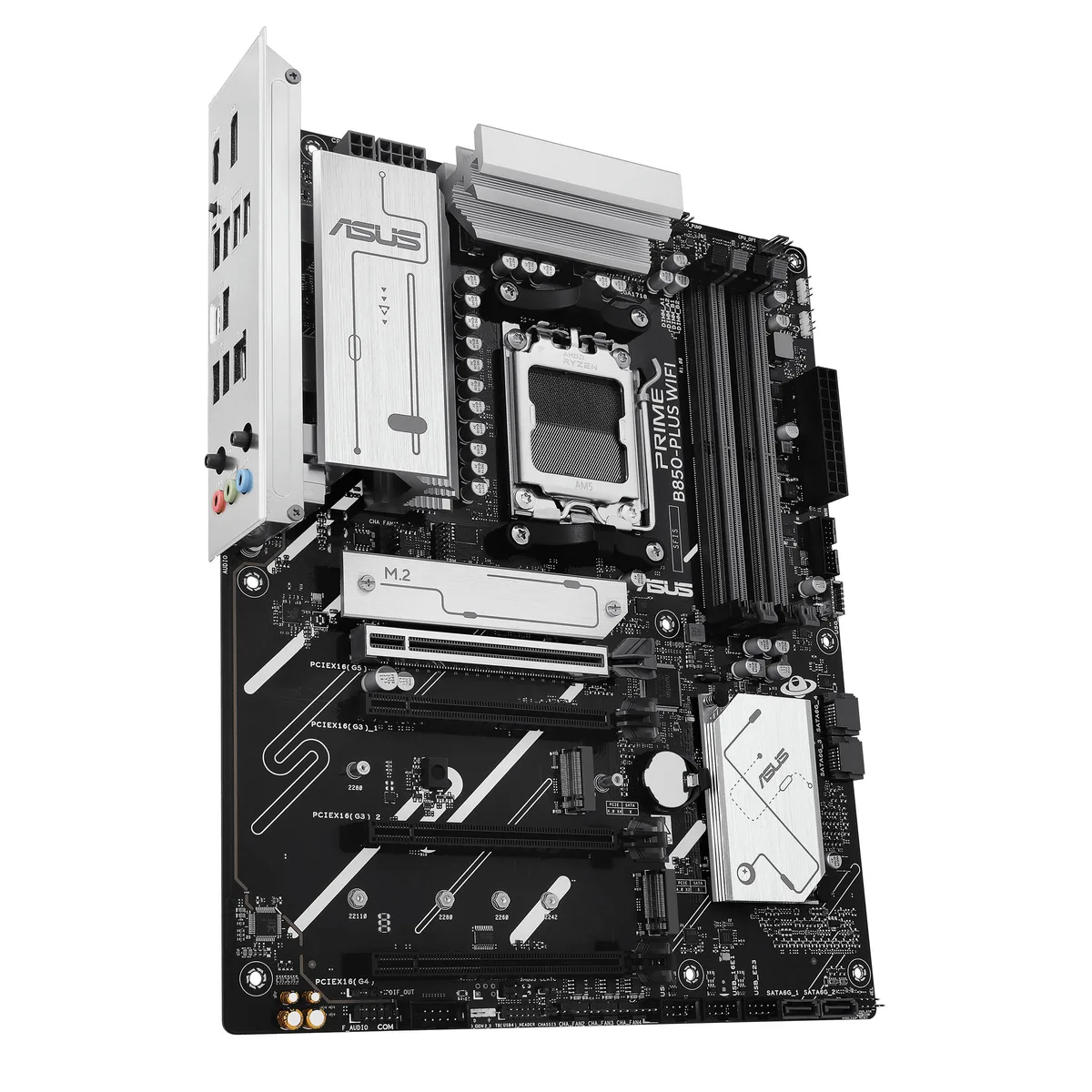 Материнcька плата ASUS PRIME B850-PLUS WIFI sAM5 B850 4xDDR5 M.2 HDMI DP Wi-Fi BT ATX