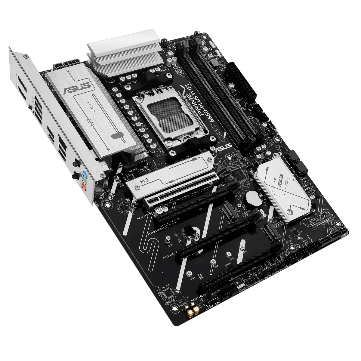 Материнcька плата ASUS PRIME B850-PLUS WIFI sAM5 B850 4xDDR5 M.2 HDMI DP Wi-Fi BT ATX
