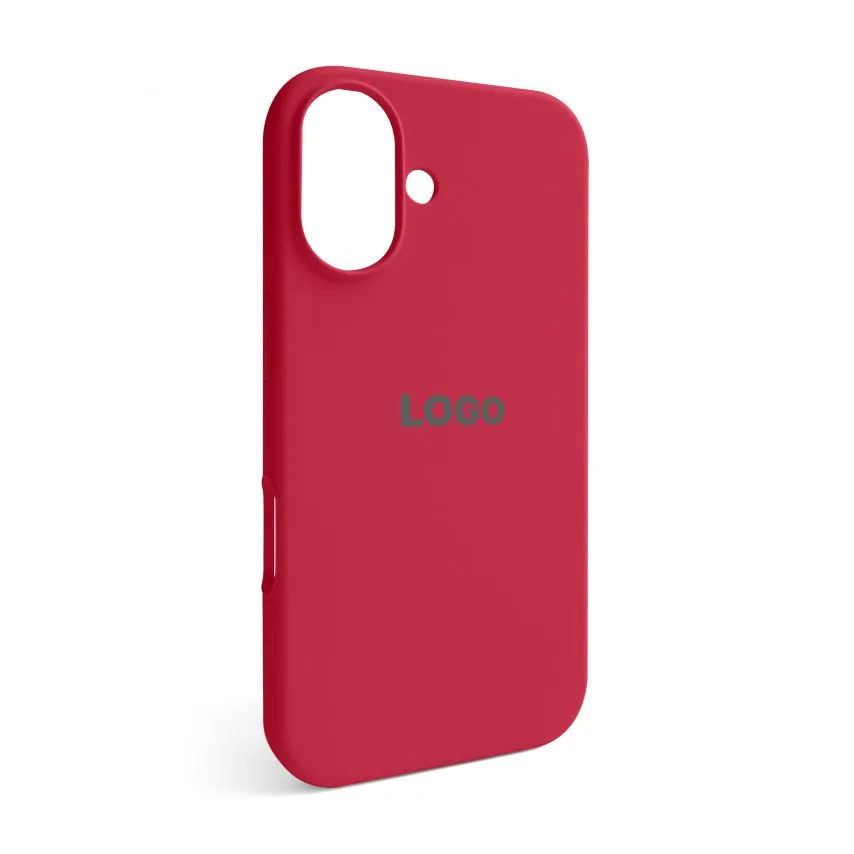 Чохол Silicone Case для Apple iPhone силіконовий червоний